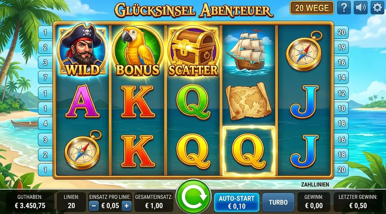 Spielautomaten — Spingreen